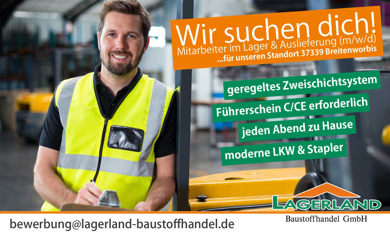 Lagerland Baustoffhandel Gotha